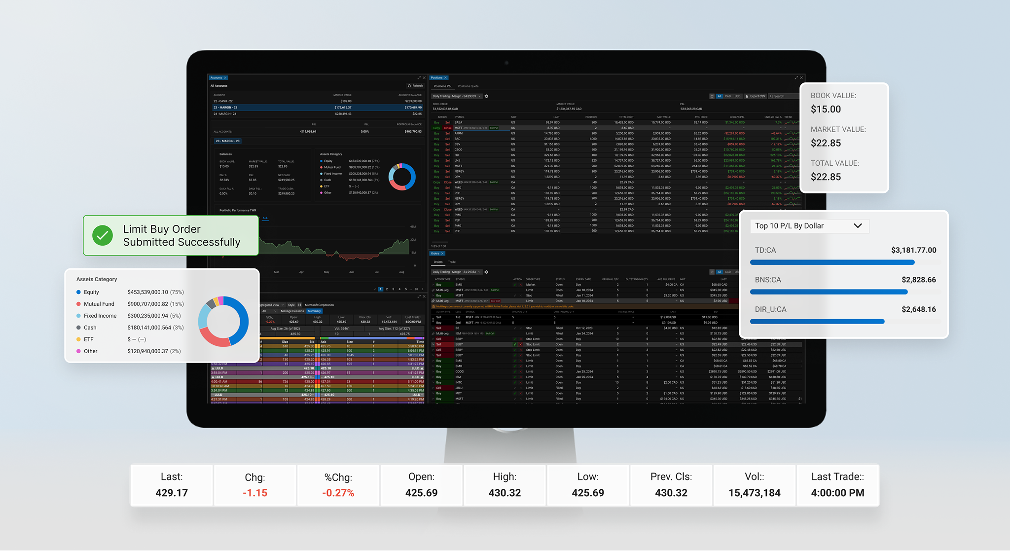 Quotestream Paper Trading image